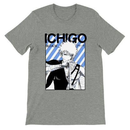 Ichigo Kurosaki Premium Unisex Crewneck Bleach Anime T-shirt - Wolf & Bear