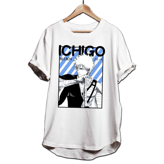 Ichigo Kurosaki Premium Unisex Crewneck Bleach Anime T-shirt - Wolf & Bear