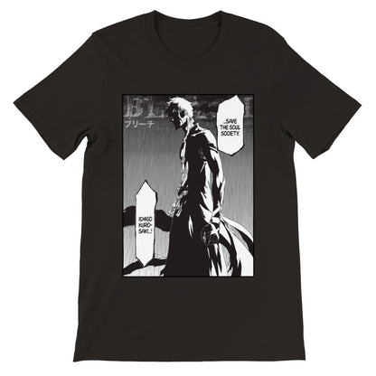 Ichigo Kurosaki Premium Unisex Crewneck Bleach Anime T-shirt Save the Soul Society - Wolf & Bear