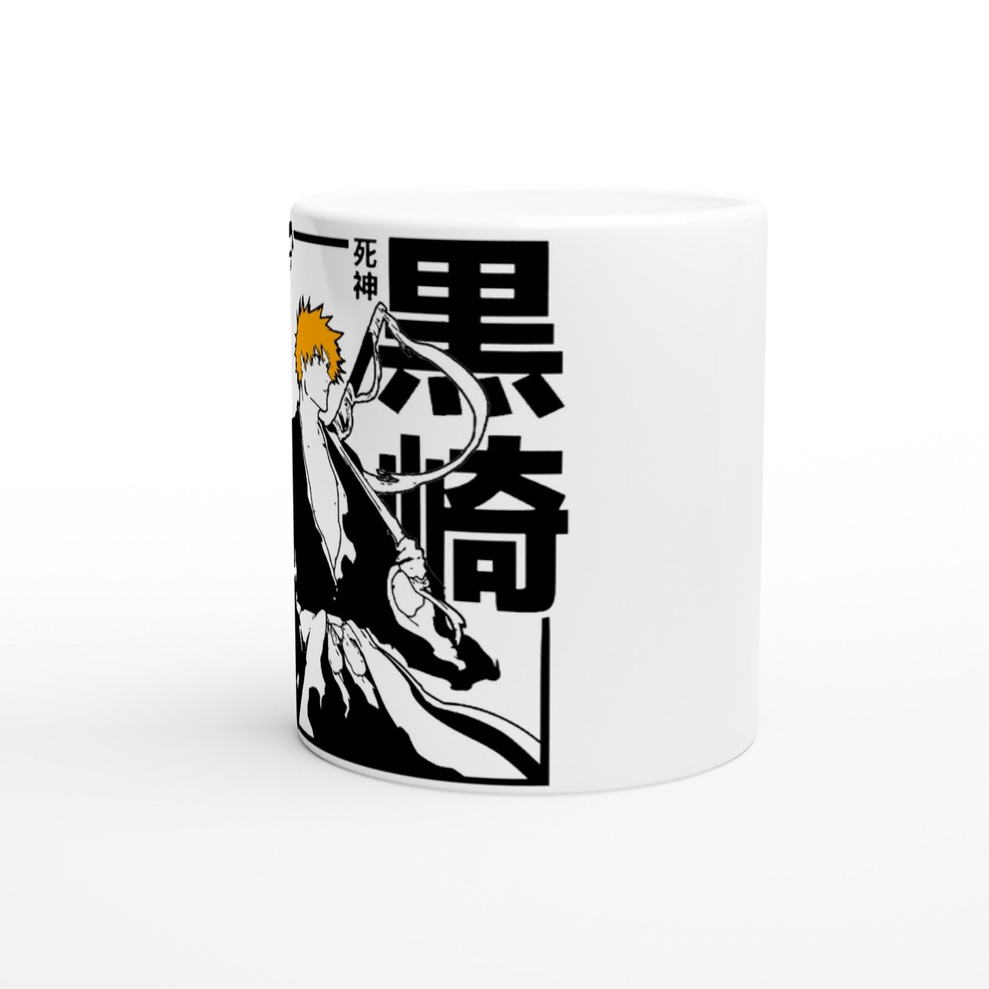 Ichigo Kurosaki White 11oz Ceramic Bleach Mug - Wolf & Bear