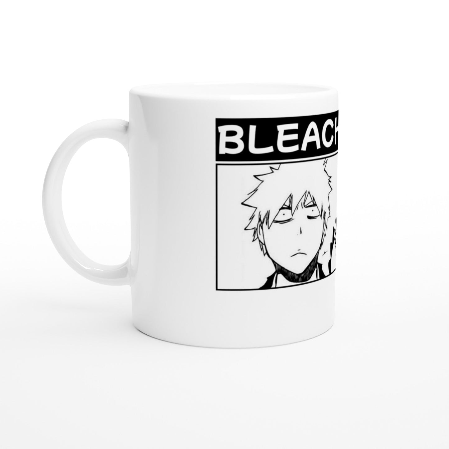 Ichigo, Renji & Kon White 11oz Ceramic Bleach Mug - Wolf & Bear