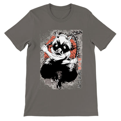 Inosuke Hashibira Japan Motif Demon Slayer T-shirt - Wolf & Bear