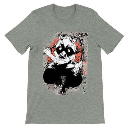 Inosuke Hashibira Japan Motif Demon Slayer T-shirt - Wolf & Bear