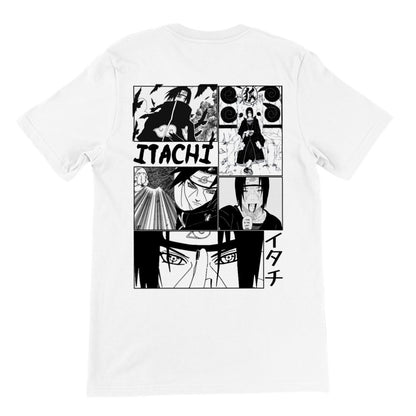 Itachi Uchiha Manga Panel Unisex Jersey Short Sleeve Naruto Tee - Wolf & Bear