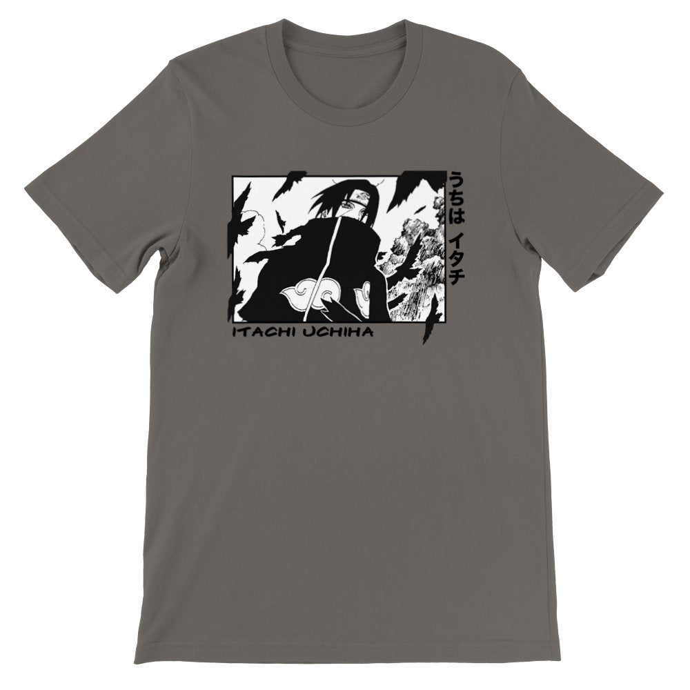 Itachi Uchiha Manga Unisex Jersey Short Sleeve Tee, Naruto Manga, Itachi Manga, Naruto Shirt, Akatsuki, Anime Shirt - Wolf & Bear