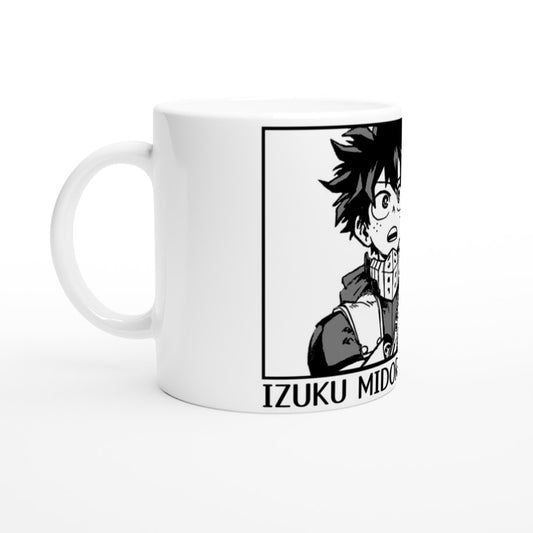 Izuku Midoriya White 11oz Ceramic My Hero Academia Mug - Wolf & Bear