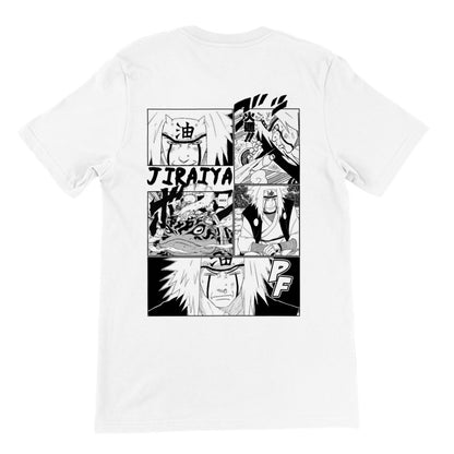 Jiraiya Manga Panel Premium Unisex Crewneck T-shirt, Naruto Anime Shirt - Wolf & Bear