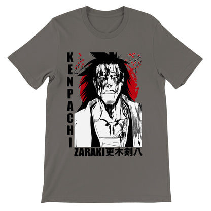 Kenpachi Zaraki Japan Motif Bleach T-shirt - Wolf & Bear