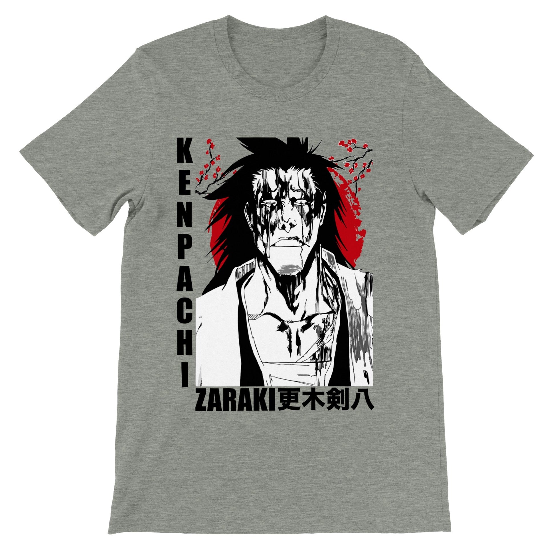 Kenpachi Zaraki Japan Motif Bleach T-shirt - Wolf & Bear