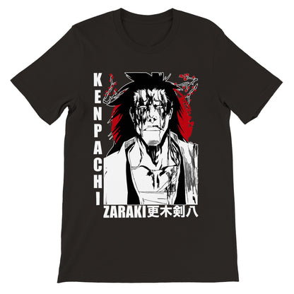 Kenpachi Zaraki Japan Motif Bleach T-shirt - Wolf & Bear