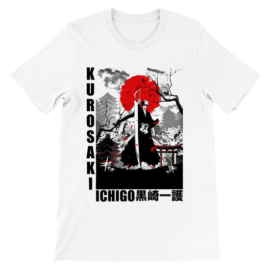 Kurosaki Ichigo Japan Motif Bleach T-shirt - Wolf & Bear