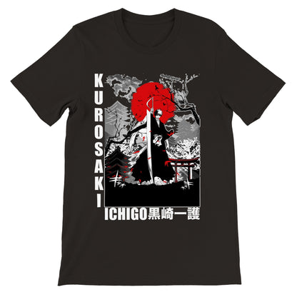 Kurosaki Ichigo Japan Motif Bleach T-shirt - Wolf & Bear