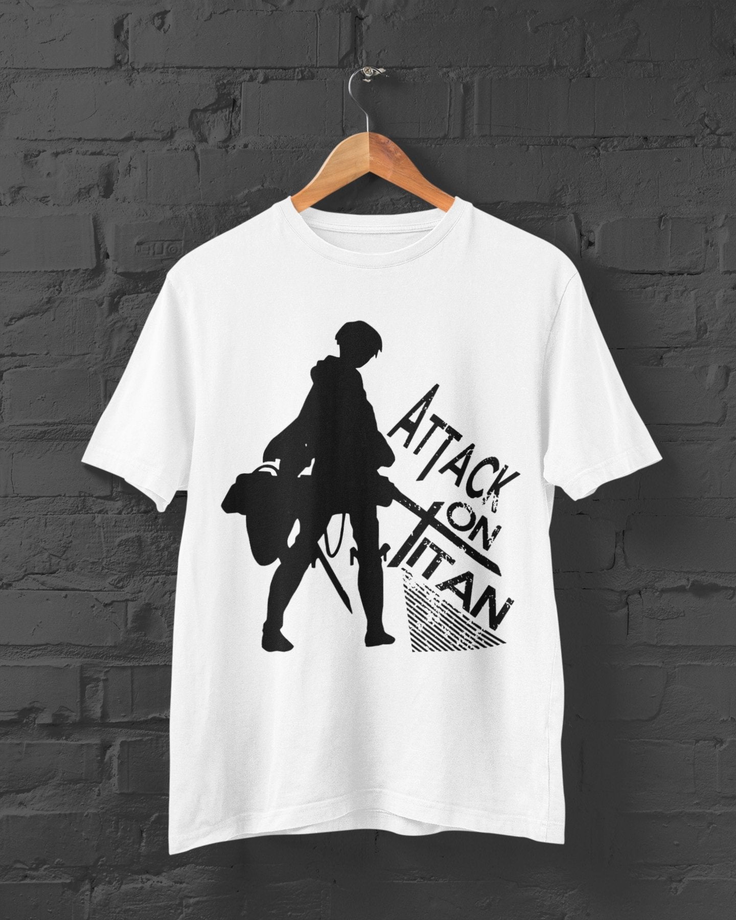 Levi Silhouette Attack on Titan T-shirt - Wolf & Bear