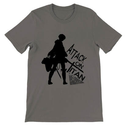 Levi Silhouette Attack on Titan T-shirt - Wolf & Bear