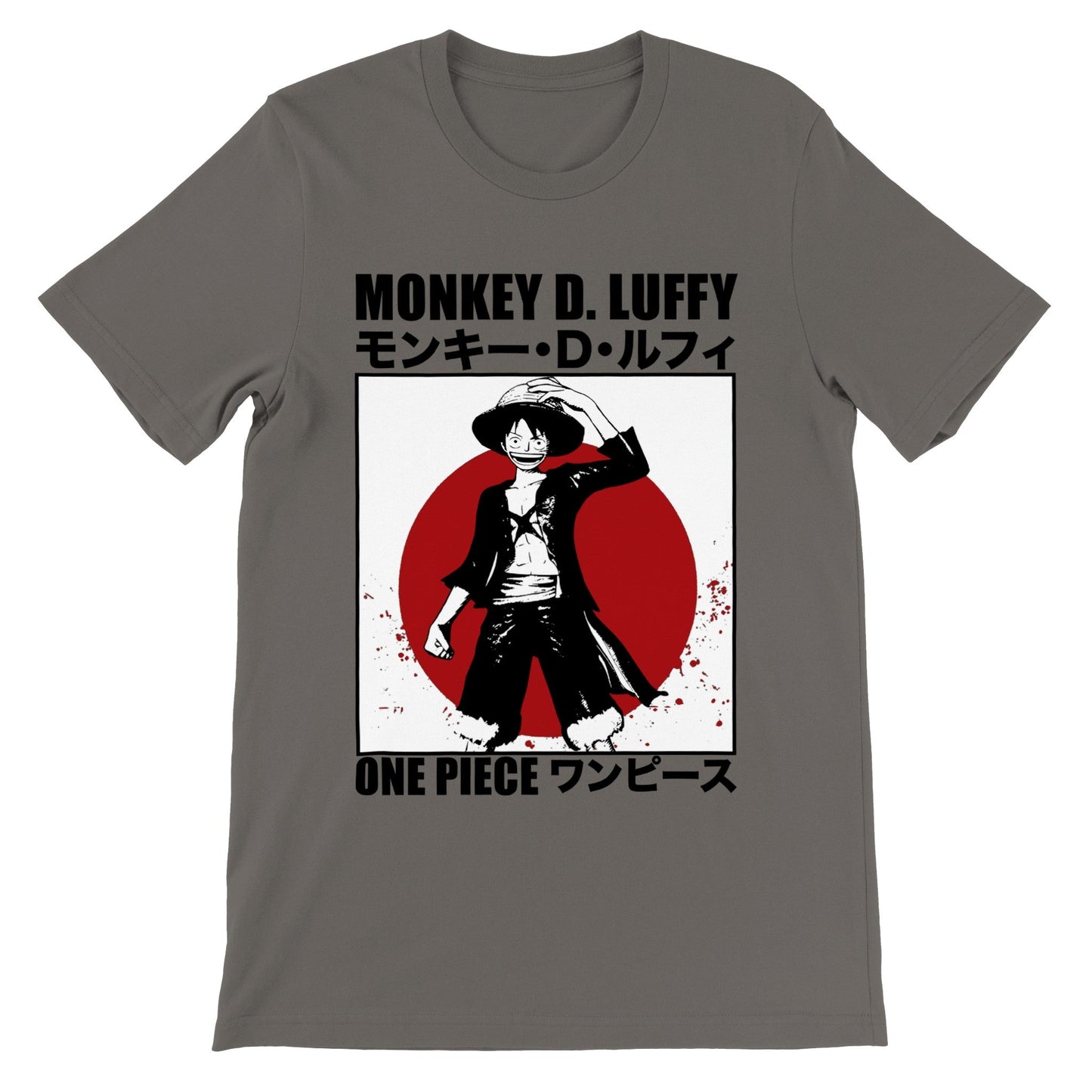 Monkey D. Luffy Japan Motif One Piece T-shirt - Wolf & Bear