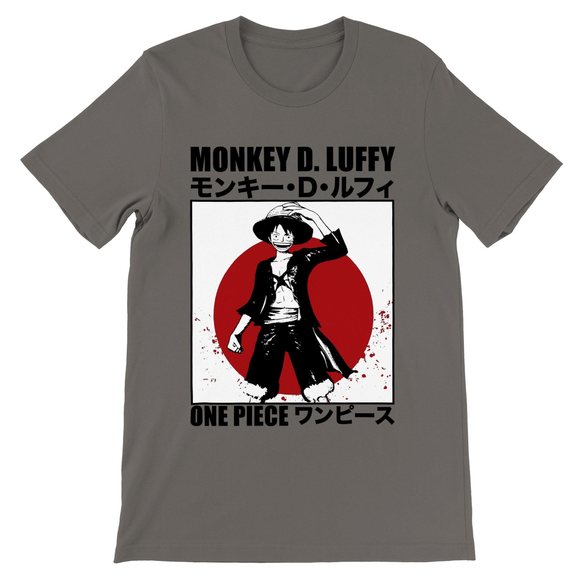 Monkey D. Luffy Japan Motif One Piece T-shirt - Wolf & Bear