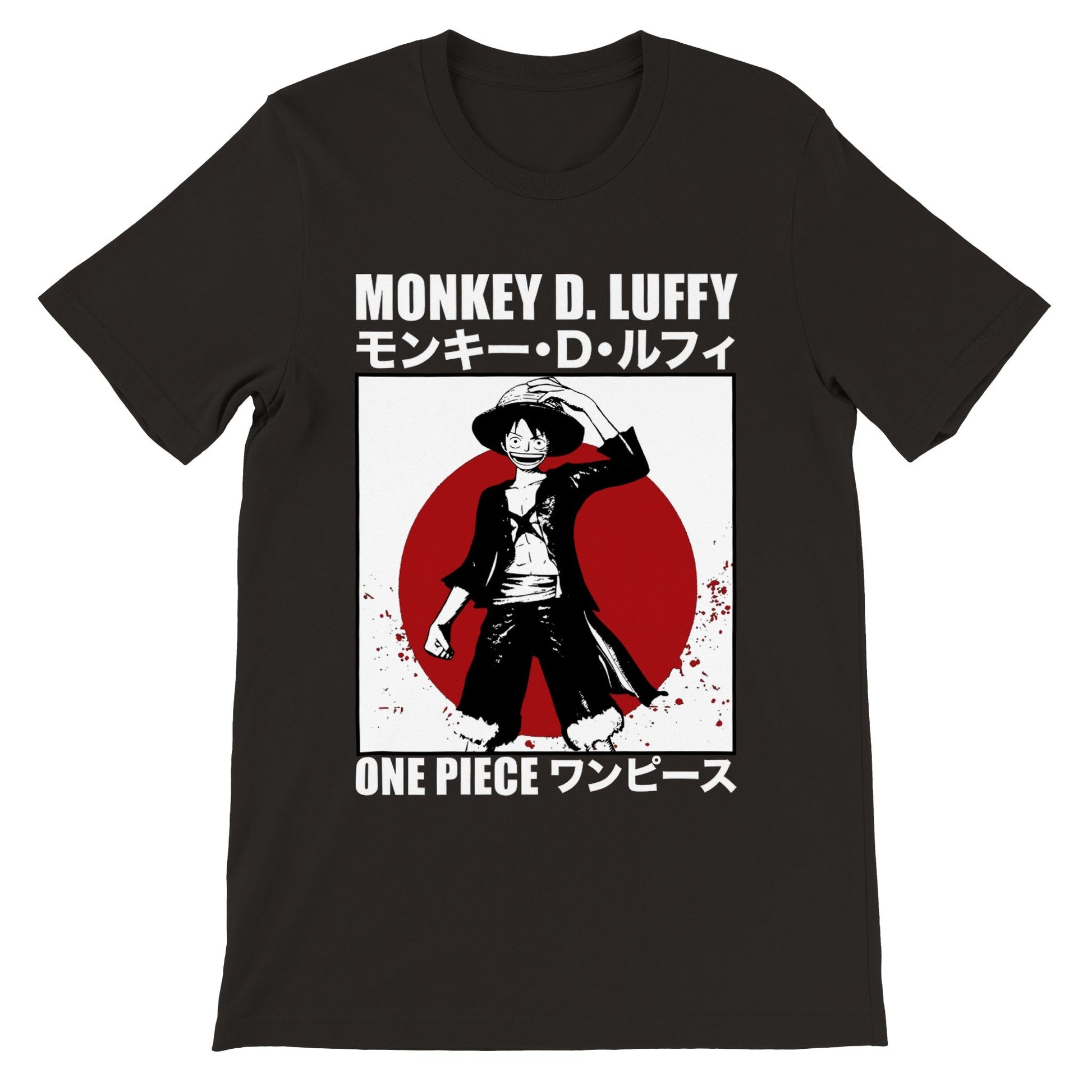 Monkey D. Luffy Japan Motif One Piece T-shirt - Wolf & Bear