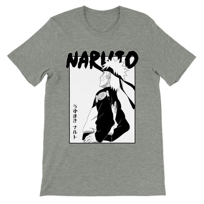 Naruto Anime Unisex Jersey Short Sleeve Tee, Naruto Manga, Shippuden, Anime Shirt - Wolf & Bear