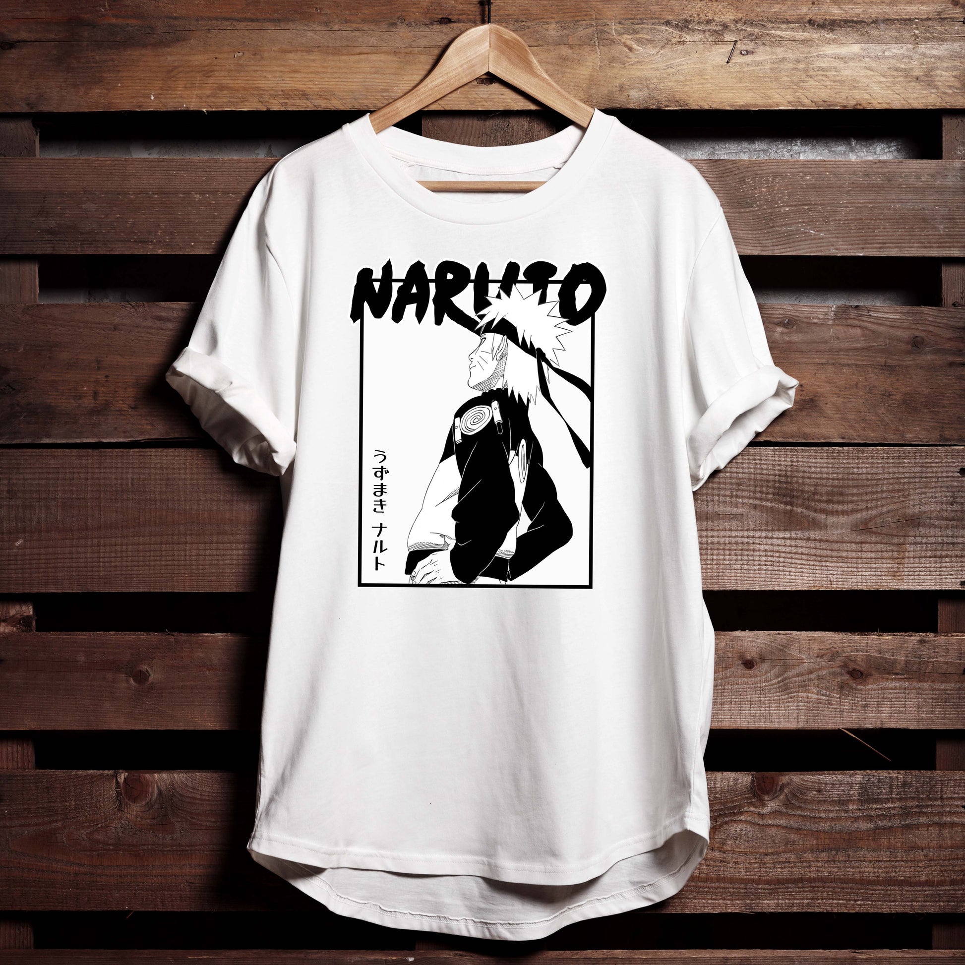 Naruto Anime Unisex Jersey Short Sleeve Tee, Naruto Manga, Shippuden, Anime Shirt - Wolf & Bear