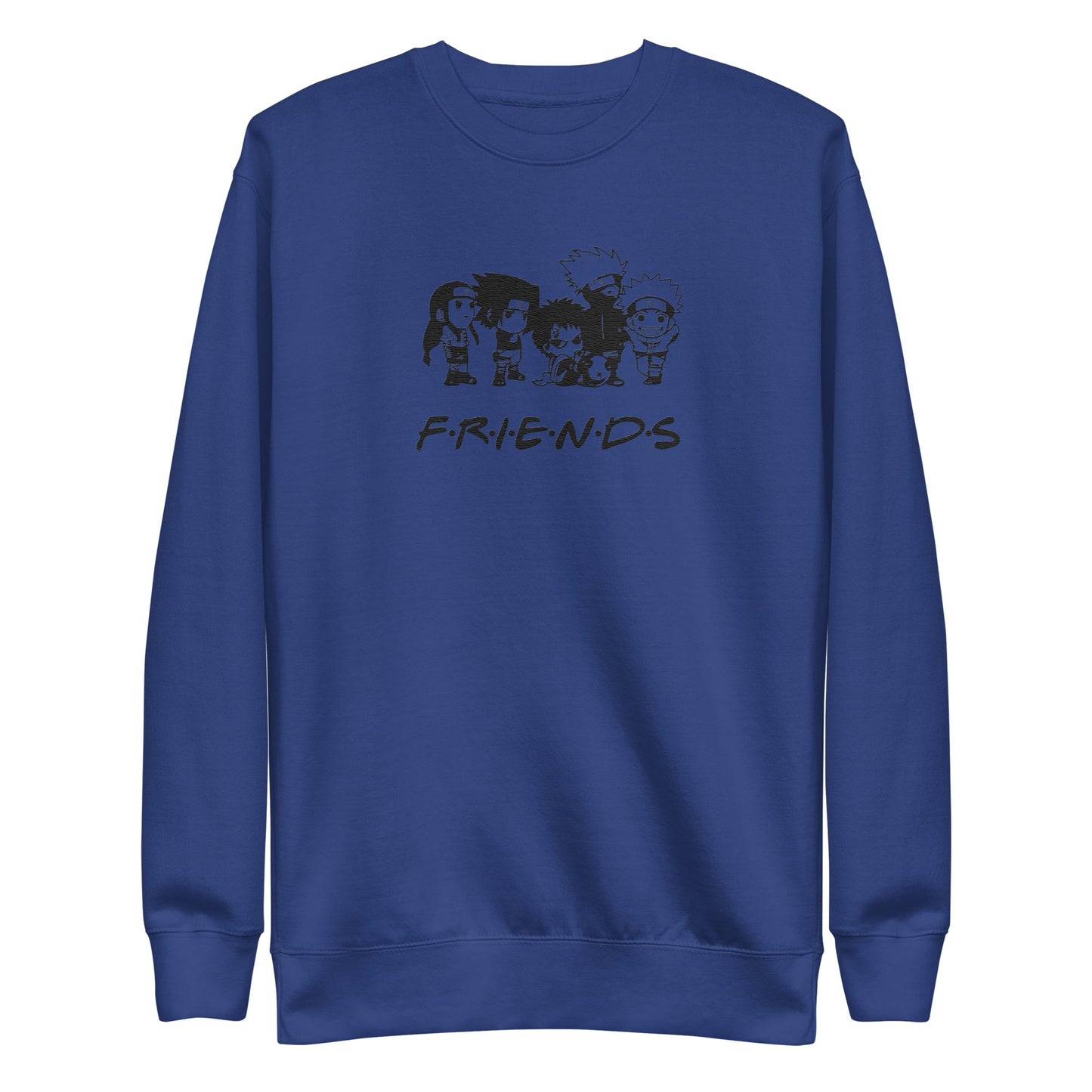 Naruto Friends Embroidered Sweatshirt - Wolf & Bear