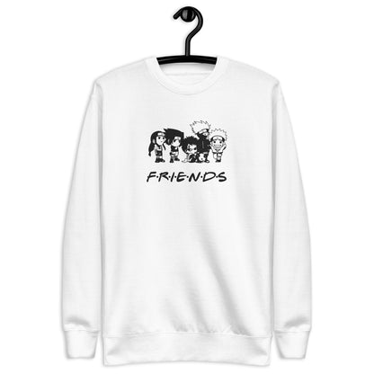 Naruto Friends Embroidered Sweatshirt - Wolf & Bear