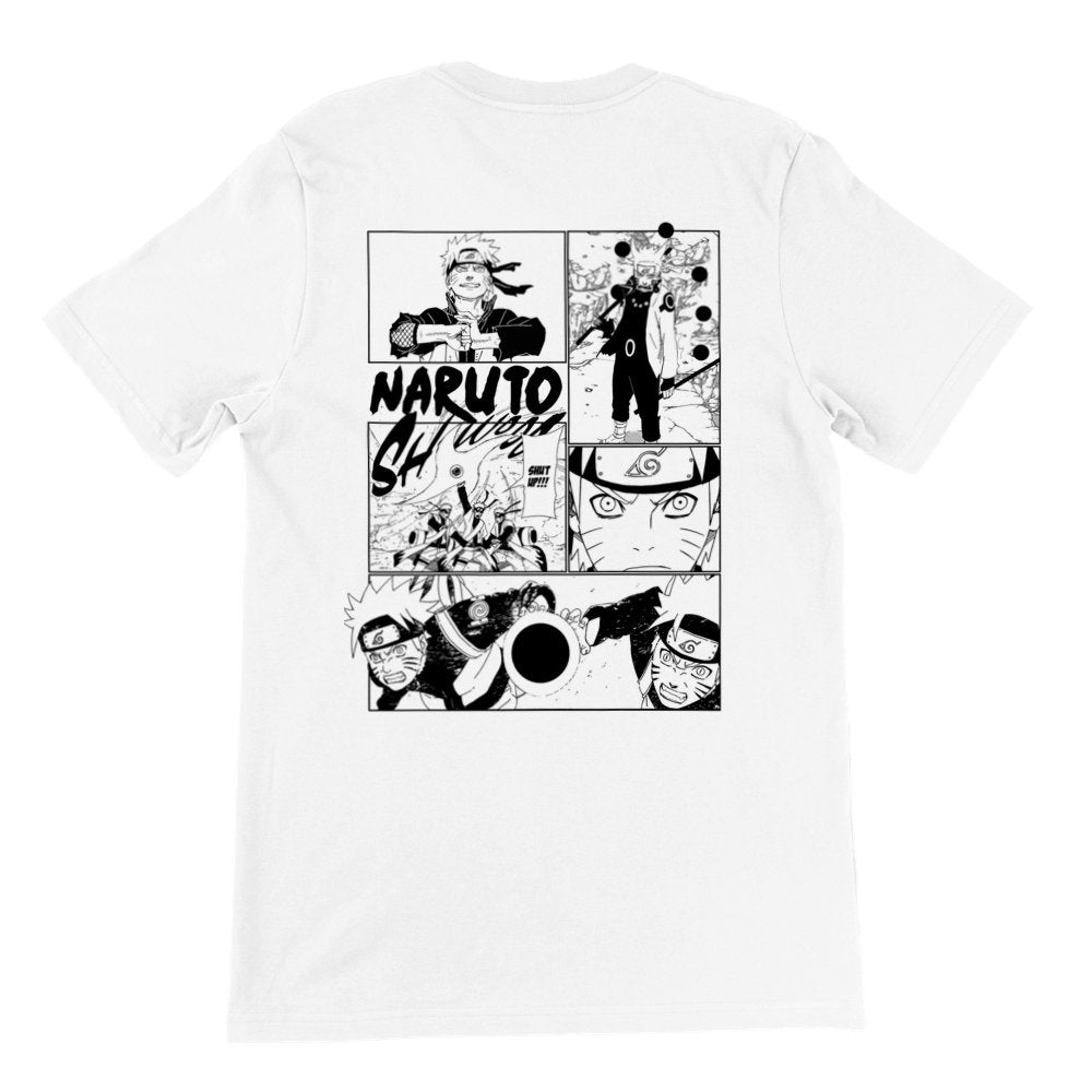 Naruto Uzumaki Manga Panel Unisex Jersey Short Sleeve Tee - Wolf & Bear