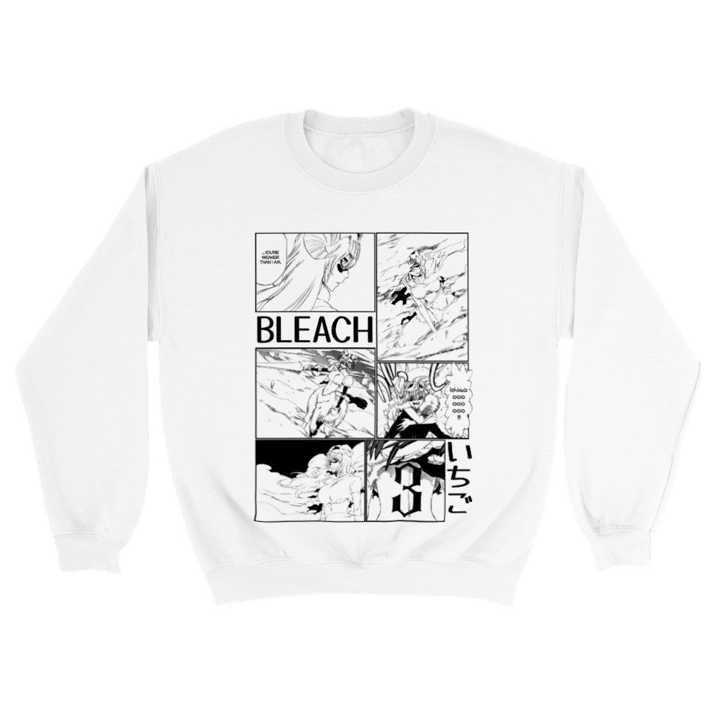 Nelliel Tu Odelschwanck Manga Panel Classic Unisex Crewneck Bleach Sweatshirt - Wolf & Bear