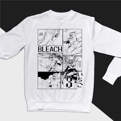 Nelliel Tu Odelschwanck Manga Panel Classic Unisex Crewneck Bleach Sweatshirt - Wolf & Bear