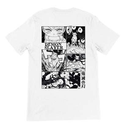 Nezuko Kamado Manga Panel Premium Unisex Crewneck Demon Slayer T-shirt - Wolf & Bear