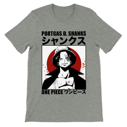 Portgas D. Shanks Japan Motif One Piece T-shirt - Wolf & Bear