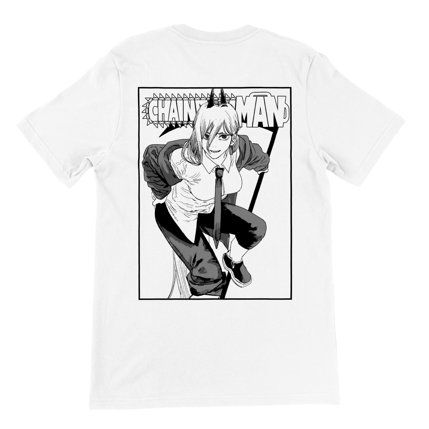 Power Premium Unisex Crewneck Chainsaw Man T-shirt - Wolf & Bear