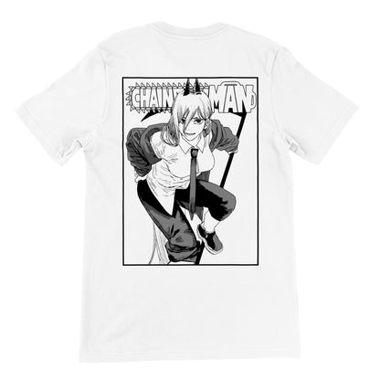 Power Premium Unisex Crewneck Chainsaw Man T-shirt - Wolf & Bear