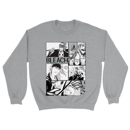 Renji Abarai Manga Panel Classic Unisex Crewneck Bleach Sweatshirt - Wolf & Bear