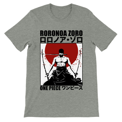 Roronoa Zoro Japan Motif One Piece T-shirt - Wolf & Bear