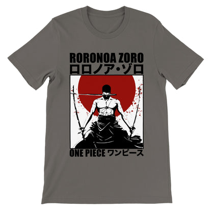 Roronoa Zoro Japan Motif One Piece T-shirt - Wolf & Bear