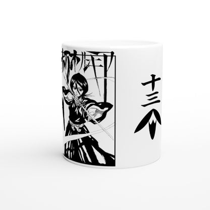 Rukia Kuchiki White 11oz Ceramic Bleach Mug - Wolf & Bear