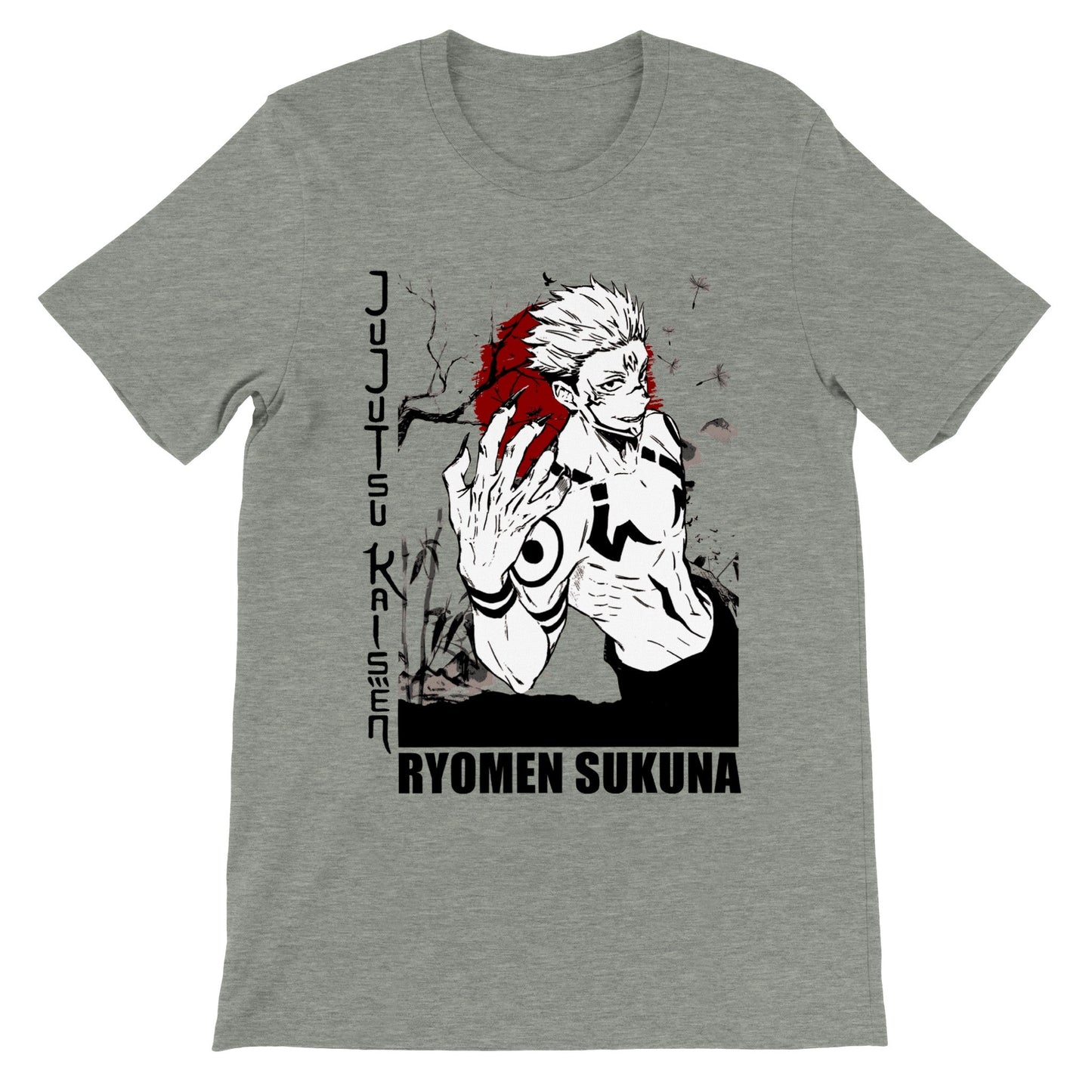 Ryomen Sukuna Japan Motif Jujutsu Kaisen T-shirt - Wolf & Bear