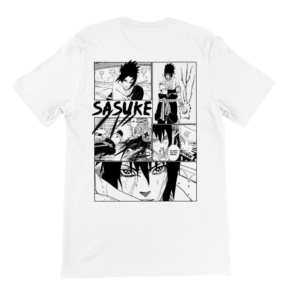 Sasuke Uchiha Unisex Jersey Short Sleeve Tee, Naruto Manga, Shippuden, Sasuke Shirt, Uchiha Clan, Anime Shirt - Wolf & Bear