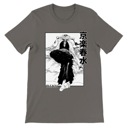 Shunsui Kyoraku Premium Unisex Crewneck Bleach Anime T-shirt - Wolf & Bear