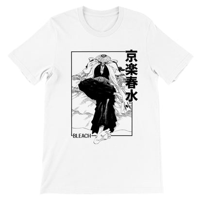 Shunsui Kyoraku Premium Unisex Crewneck Bleach Anime T-shirt - Wolf & Bear