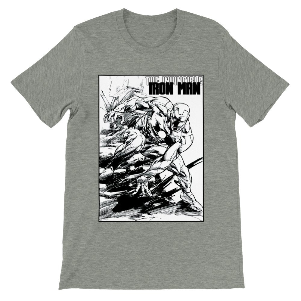 The Invincible Iron Man Premium Unisex Crewneck Marvel T-shirt - Wolf & Bear