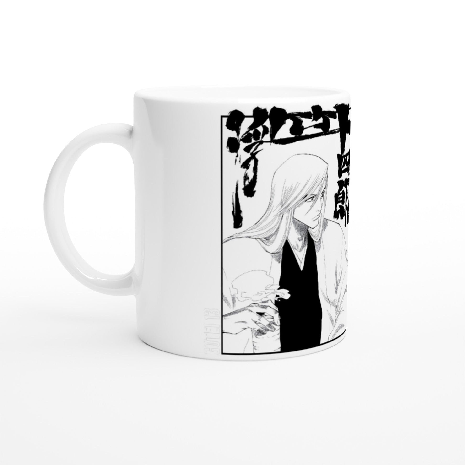 Ukitake Jushiro White 11oz Ceramic Bleach Mug - Wolf & Bear