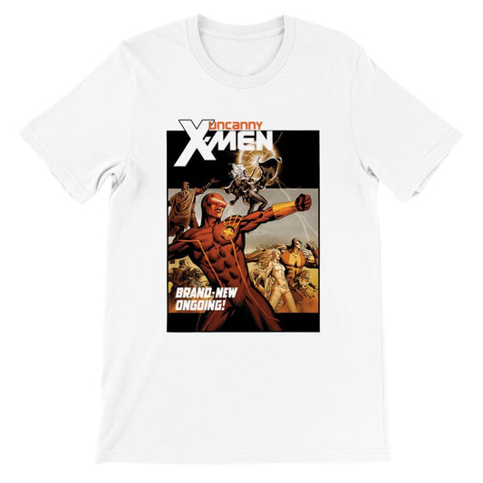 Uncanny X-men Premium Unisex Crewneck Cyclops Marvel T-shirt - Wolf & Bear