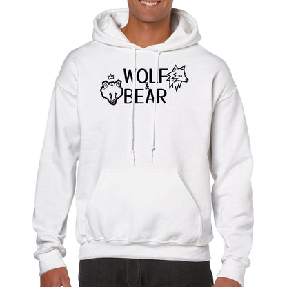 Wolf & Bear Classic Unisex Pullover Hoodie - Wolf & Bear