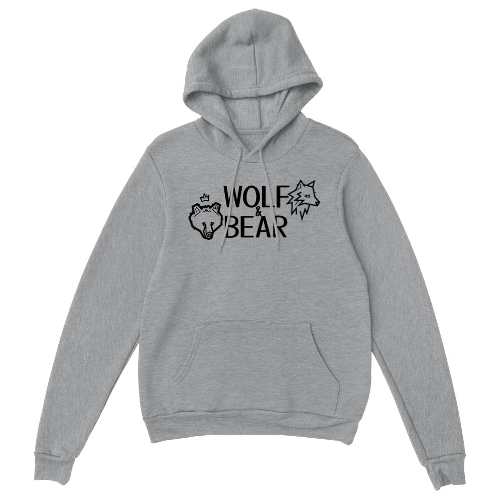 Wolf & Bear Classic Unisex Pullover Hoodie - Wolf & Bear