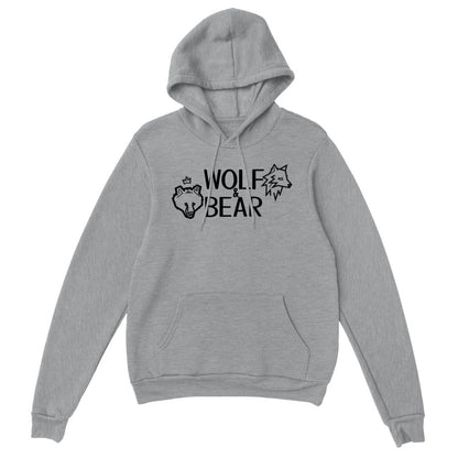 Wolf & Bear Classic Unisex Pullover Hoodie - Wolf & Bear