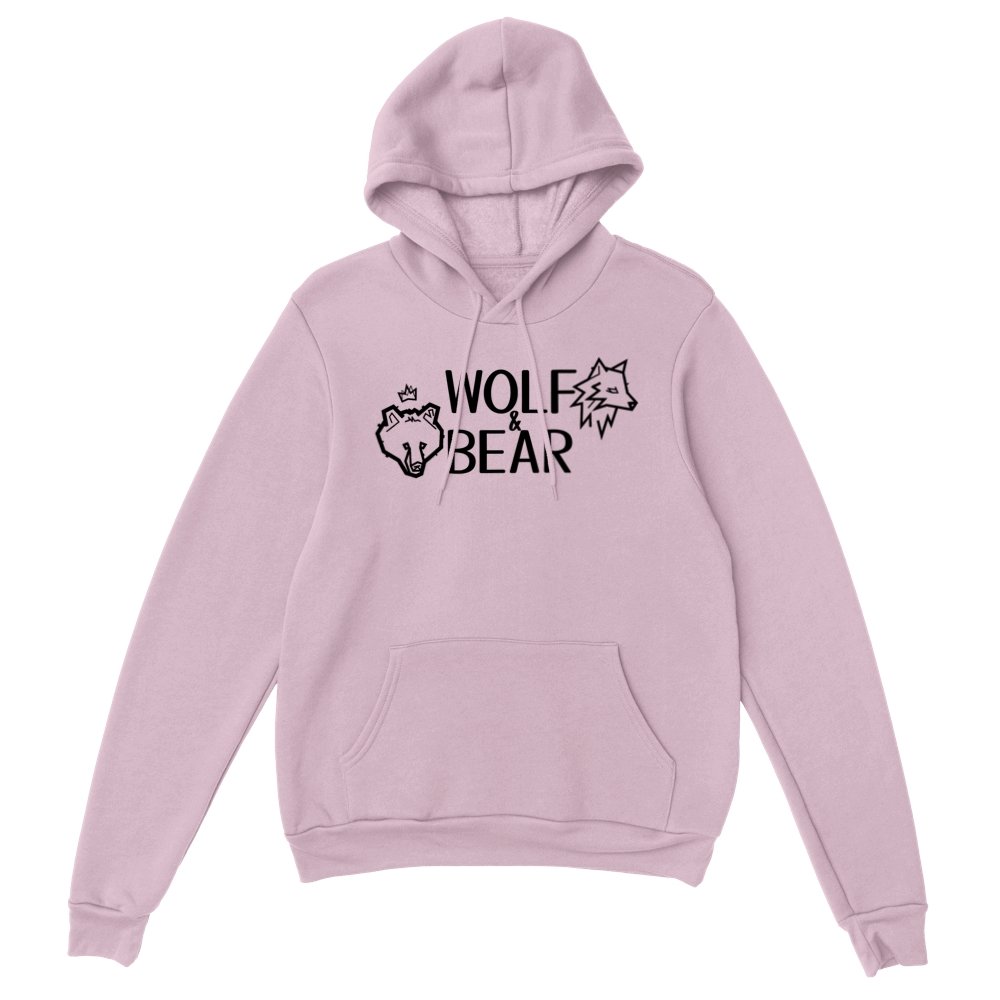 Wolf & Bear Classic Unisex Pullover Hoodie - Wolf & Bear