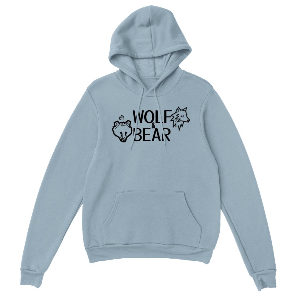 Wolf & Bear Classic Unisex Pullover Hoodie - Wolf & Bear